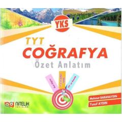 Nitelik Yayınları TYT Coğrafya Özet Anlatım