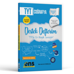 ENS TYT DESTEK DEFTERİM COĞRAFYA - 2024-25