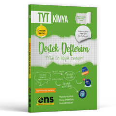 ENS TYT DESTEK DEFTERİM KİMYA - 2024-25