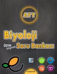 Endemik Yayınları AYT Biyoloji Soru Bankası