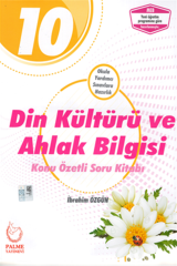 Palme Yayınları 10. Sınıf Din Kültürü ve Ahlak Bilgisi Konu Özetli Soru Kitabı