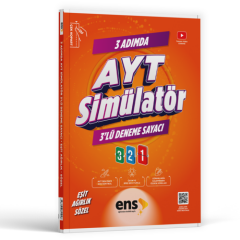 ENS YKS AYT SİMÜLATÖR 3LÜ EŞİT AĞ/SÖZEL - 2026