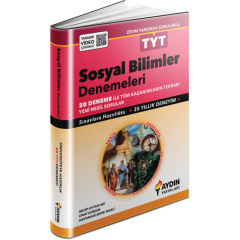 Aydın Yayınları TYT Sosyal Bilimler 20 li Denemeleri