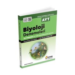 Aydın Yayınları AYT Biyoloji 30 lu Denemeleri