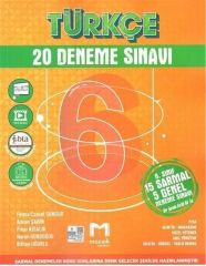 Mozaik Yayınları 6. Sınıf Türkçe 20 li Deneme