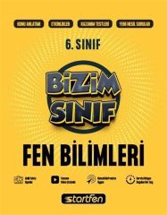 Startfen Yayınları 6. Sınıf Fen Bilimleri Etkinlikli Soru Bankası