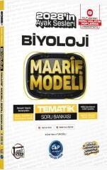 Çap Yayınları Üniversiteye Hazırlık Biyoloji Ders Platosu Maarif Modeli Tematik Soru Bankası