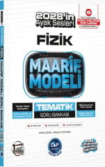 Çap Yayınları Üniversiteye Hazırlık Fizik Ders Platosu Maarif Modeli Tematik Soru Bankası
