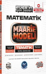 Çap Yayınları Üniversiteye Hazırlık Matematik Ders Platosu Maarif Modeli Tematik Soru Bankası