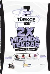 Edebiyat Sokağı TYT Türkçe Ders Platosu 7 Günde 2X Hızında Tekrar Deneme
