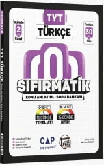 Çap Yayınları TYT Türkçe Sıfırmatik Konu Anlatımlı Soru Bankası
