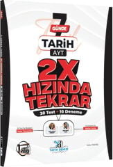 Yayın Denizi AYT Tarih Ders Platosu 7 Günde 2X Hızında Tekrar Deneme