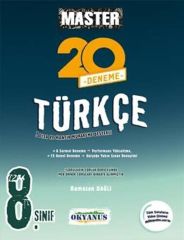 Okyanus Yayınları 8. Sınıf Master Türkçe 20 Deneme