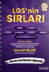 Sinan İpek 8. Sınıf Tüm Dersler LGS Sırları