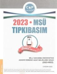 Çap Yayınları Üniversiteye Hazırlık MSÜ 2023 Tıpkı Basım