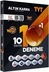 Altın Karma Yayınları 2025 Model TYT 10 Yayın 10 Deneme