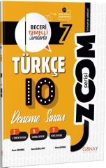 Günay Yayınları 6. Sınıf Türkçe Zoom 10 lu Branş Denemeler