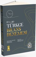 Süre Yayınları TYT Türkçe 12 x 40 Branş Denemesi