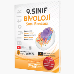 *BİYOTİK 09.SINIF SORU BANKASI BİYOLOJİ - 2025-26