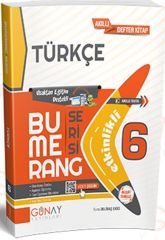 Günay Yayınları 6. Sınıf Türkçe Etkinlikli Bumerang Serisi