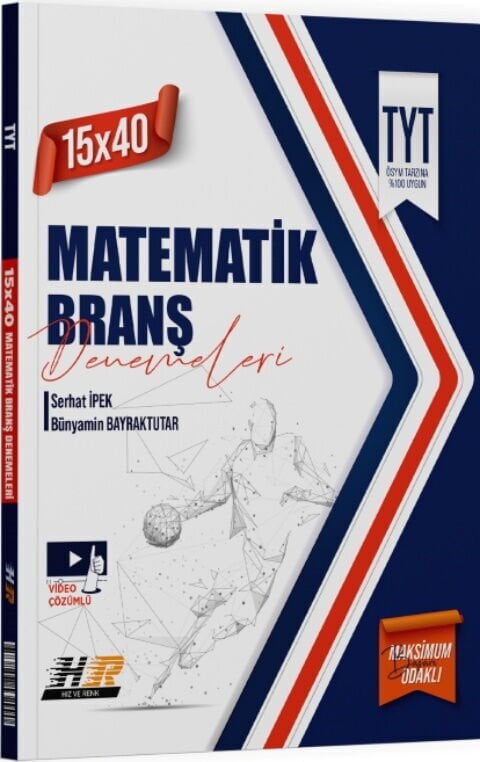 Hız ve Renk Yayınları TYT Matematik 12 x 40 Denemesi